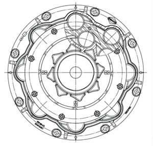 CENTAFLEX-TIR diagram drawing